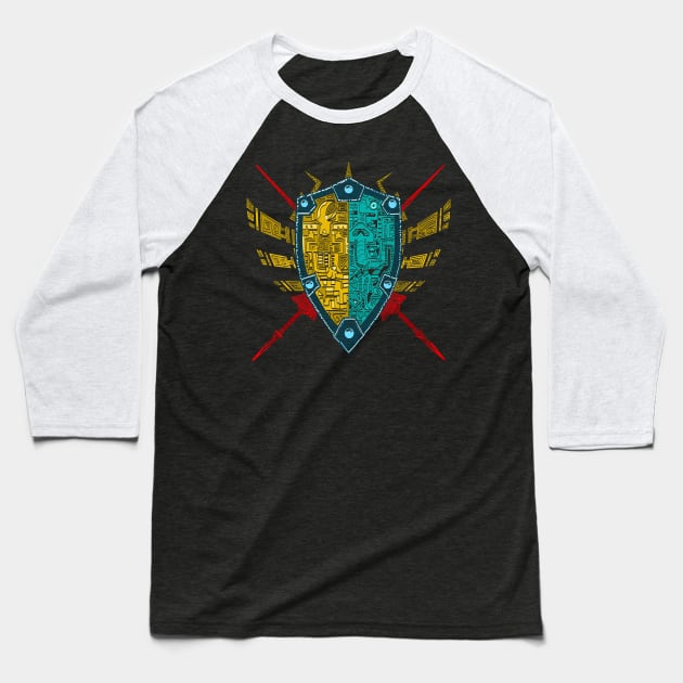 Monster Hunter  World Lance Baseball T-Shirt by paintchips